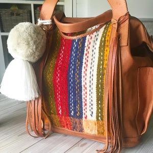 *sold* NWOT Nena Co Morocco Leather Bag